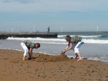 A treat for children from a landlocked country