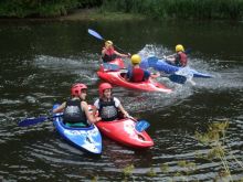 Blyth Kayak Club at Wansbeck Riverside Park